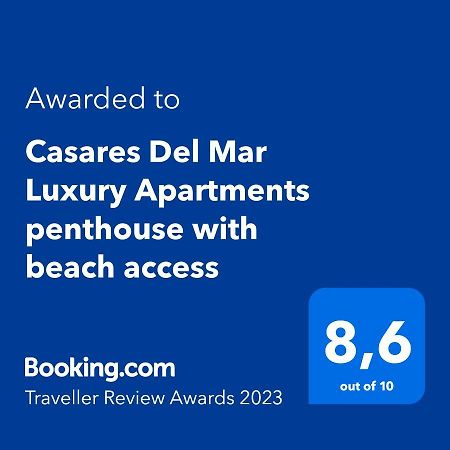 Casares Del Mar Luxury Apartments Penthouse With Beach Access Exterior foto